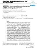 Báo cáo y học: Facts, values, and Attention-Deficit Hyperactivity Disorder (ADHD): an update on the controversies