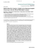 Báo cáo y học: High-Resolution Flow Cytometry: a Suitable Tool for Monitoring Aneuploid Prostate Cancer Cells after TMZ and TMZ-BioShuttle Treatment