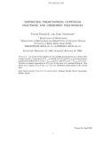 Báo cáo toán học: RESTRICTED PERMUTATIONS, CONTINUED FRACTIONS, AND CHEBYSHEV POLYNOMIALS