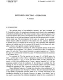 Báo cáo toán học: Extended spectral operators 