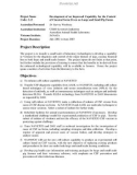 Báo cáo nghiên cứu nông nghiệp Development of an Improved Capability for the Control of Classical Swine Fever on Large and Small Pig Farms 