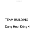 TEAM BUILDING Dạng Hoạt Động 4