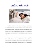 CHỨNG MẤT NGỦ