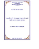 Luận văn Thạc sĩ Hóa học: Nghiên cứu tổng hợp chất xúc tác trên nền cacbon nitrua