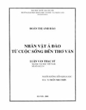 Luận văn Thạc sĩ Văn học: Nhân vật Ả đào - Từ cuộc sống đến thơ văn