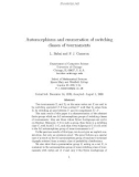 Báo cáo toán học: Automorphisms and enumeration of switching classes of tournaments