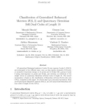 Báo cáo toán học: Classiﬁcation of Generalized Hadamard Matrices H(6, 3) and Quaternary Hermitian Self-Dual Codes of Length 18