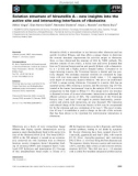 Báo cáo khoa học: Solution structure of hirsutellin A – new insights into the active site and interacting interfaces of ribotoxins