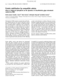 Báo cáo khoa học: Protein stabilization by compatible solutes Effect of diglycerol phosphate on the dynamics of Desulfovibrio gigas rubredoxin studied by NMR