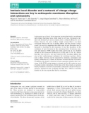 Báo cáo khoa học: Intrinsic local disorder and a network of charge–charge interactions are key to actinoporin membrane disruption and cytotoxicity