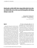 Nghiên cứu lâm sàng: Đánh giá sự biến đổi chức năng thất phải trên siêu âm đánh dấu mô cơ tim sau bít thông liên nhĩ bằng dụng cụ qua da