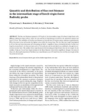 Báo cáo lâm nghiệp: Quantity and distribution of fine root biomass in the intermediate stage of beech virgin forest Badínsky prales