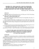 Nghiên cứu liên quan rối loạn glucose máu với một số đặc điểm lâm sàng, cận lâm sàng ở bệnh nhân đột quỵ não tại Bệnh viện Quân y 13