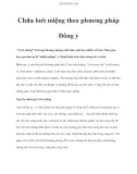 Chữa loét miệng theo phương pháp Đông y