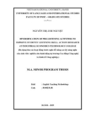 Master minor programme thesis English teaching methodology: Diversification of pre-listening activities to improve students’ listening skill - Action research at industrial economics technology college