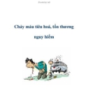 Chảy máu tiêu hoá, tổn thương nguy hiểm