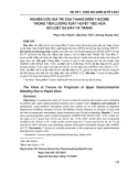 Nghiên cứu giá trị của thang điểm T-Score trong tiên lượng xuất huyết tiêu hóa do loét dạ dày tá tràng