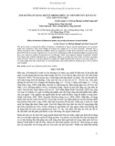 Báo cáo khoa học : ẢNH HƯỞNG SỬ DỤNG BỘT CÁ TRONG THỨC ĂN VIÊN ĐẾN SỨC SẢN XUẤT CỦA THỎ NUÔI THỊT