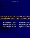 Bài thuyết trình Hình ảnh mạch máu và tuần hoàn bàng hệ ngoài gan trong ung thư gan nguyên phát