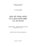 Tóm tắt luận văn Thạc sĩ Khoa học: Một số tính chất của hàm đơn điệu và áp dụng