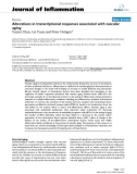 Báo cáo y học: Alterations in transcriptional responses associated with vascular aging