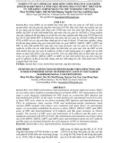 Nghiên cứu quy trình xác định đồng thời tính chất xâm nhiễm Epstein-Barr virus và tính chất methyl hóa vượt mức trên gene ức chế khối u ở bệnh nhân ung thư vòm họng Việt Nam