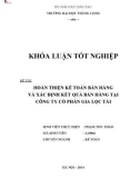 Khóa luận tốt nghiệp: Hoàn thiện kế toán bán hàng và xác định kết quả bán hàng tại Công ty Cổ phần Gia Lộc Tài