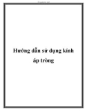 Hướng dẫn sử dụng kính áp tròng