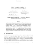 Báo cáo toán học: Using homological duality in consecutive pattern avoidance