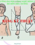 Bài giảng Băng kỹ thuật - GV. Vũ Văn Tiến