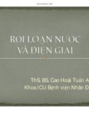 Rối loạn nước (Phần 1)