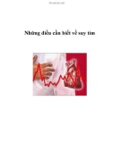 Những điều cần biết về suy tim