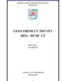 Giáo trình Lý thuyết hóa dược lý - Trường CĐ Phương Đông Đà Nẵng