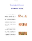 Phẫu thuật chỉnh hình sẹo (Scar Revision Surgery)