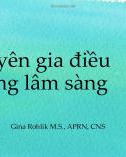 Bài giảng Chuyên gia điều dưỡng lâm sàng