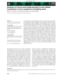 Báo cáo khoa học: Analysis of Lsm1p and Lsm8p domains in the cellular localization of Lsm complexes in budding yeast