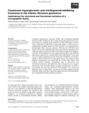 Báo cáo khoa học: Crustacean hyperglycemic and vitellogenesis-inhibiting hormones in the lobster Homarus gammarus Implications for structural and functional evolution of a neuropeptide family