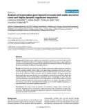 Báo cáo y học: Analysis of mammalian gene batteries reveals both stable ancestral cores and highly dynamic regulatory sequences