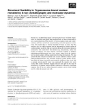 Báo cáo khoa học: Structural ﬂexibility in Trypanosoma brucei enolase revealed by X-ray crystallography and molecular dynamics