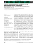 Báo cáo khoa học: L-Lactate dehydrogenation in flavocytochrome b2 A first principles molecular dynamics study