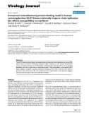 Báo cáo khoa học: Conserved retinoblastoma protein-binding motif in human cytomegalovirus UL97 kinase minimally impacts viral replication but affects susceptibility to maribavir