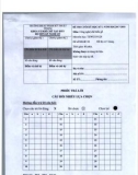 Đề thi cuối học kỳ II năm học 2017-2018 môn Công nghệ chế biến gỗ (Mã đề 02) - ĐH Sư phạm Kỹ thuật