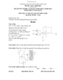 Đề thi tốt nghiệp cao đẳng nghề khoá 3 (2009-2012) - Nghề: Điện tử dân dụng - Môn thi: Lý thuyết chuyên môn nghề - Mã đề thi: ĐTDD-LT42