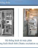 Hệ thống kích từ máy phát Hệ thống kích thích tĩnh (Static excitation system)