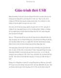 Giáo trình thời USB