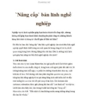 'Nâng cấp' bản lĩnh nghề nghiệp