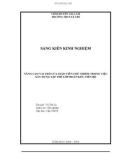 Sáng kiến kinh nghiệm THCS: Nâng cao vai trò của giáo viên chủ nhiệm trong việc xây dựng tập thể lớp đoàn kết, tiến bộ