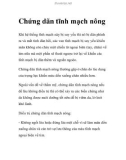 Chứng dãn tĩnh mạch nông