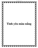 Tình yêu màu nắng