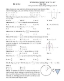 Đề thi minh họa kỳ thi THPT Quốc gia năm 2017 môn Toán - Đề số 024